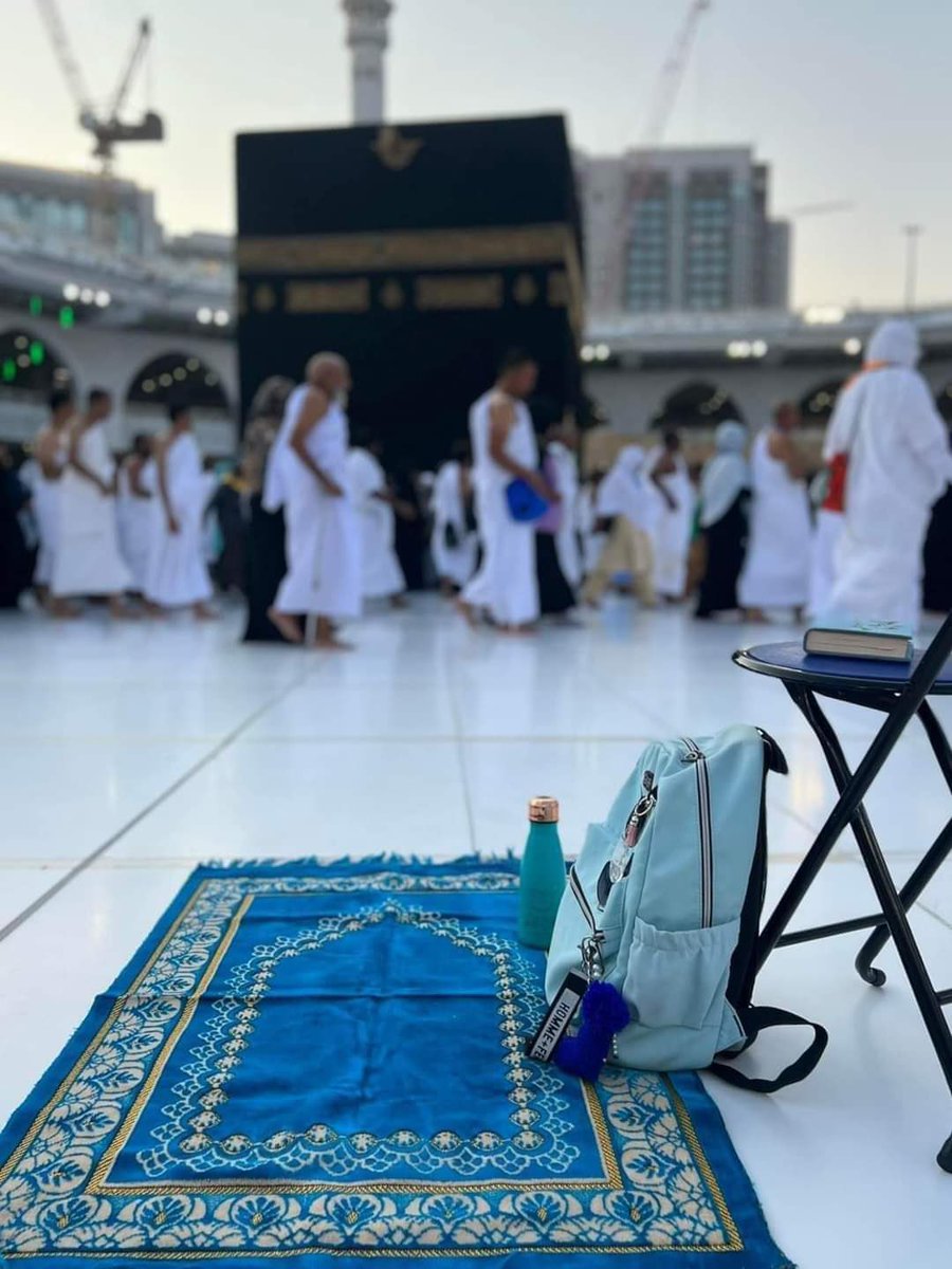 يومًا ما سَنقُول "صَباحُ الخَير، مِن الحَرم المَكي"🩵،