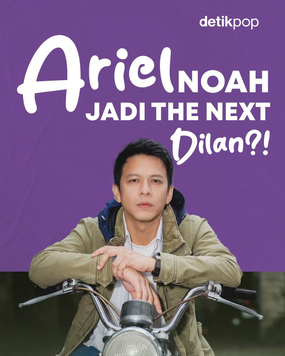 detik_pop's tweet image. Ariel NOAH bakal jadi Dilan?! 😱🎬
Falcon Pictures ngumumin kelanjutan Dilan ITB 1997 &amp;amp; Dilan Amsterdam. Syuting mulai Desember 2025!

#detikPop #Dilan #ArielNOAH #FilmIndonesia #MovieNews #PopCulture #DilanITB1997 #DilanAmsterdam