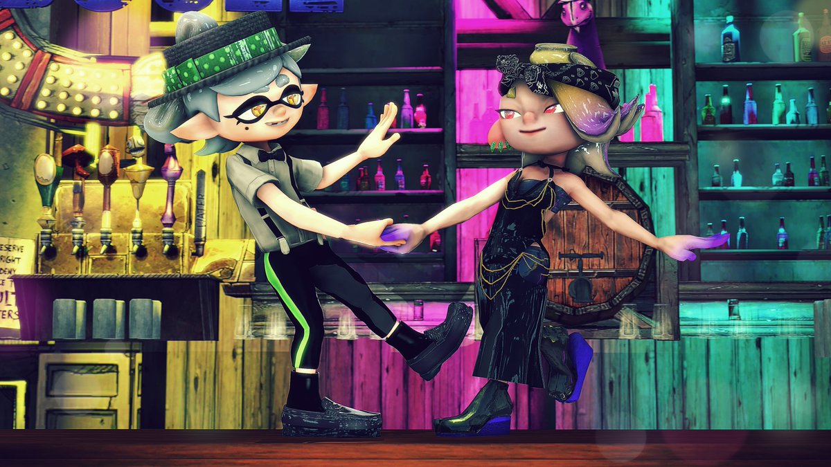 May I have this dance? 💜✨

#Splatoon3 #Splatoon #splatoonart #Splatoon2 #SplatoonSFM #sourcefilmmaker #splatoonoc #splatoon3art #SplatNet3
