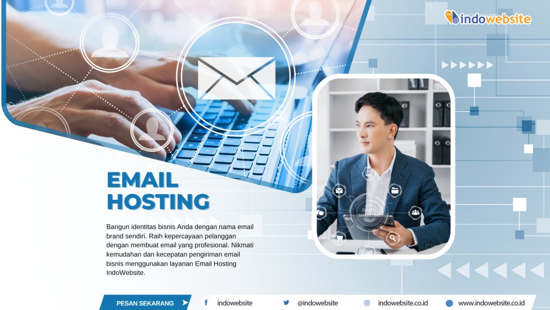 indowebsite's tweet image. Bangun kredibilitas bisnis mulai dari email 📧Gunakan Email Hosting IndoWebsite — kirim email cepat, aman, dan profesional dengan nama domain sendiri.➡️ Jadikan bisnismu terlihat serius dan terpercaya!#EmailHosting #BisnisOnline #IndoWebsite