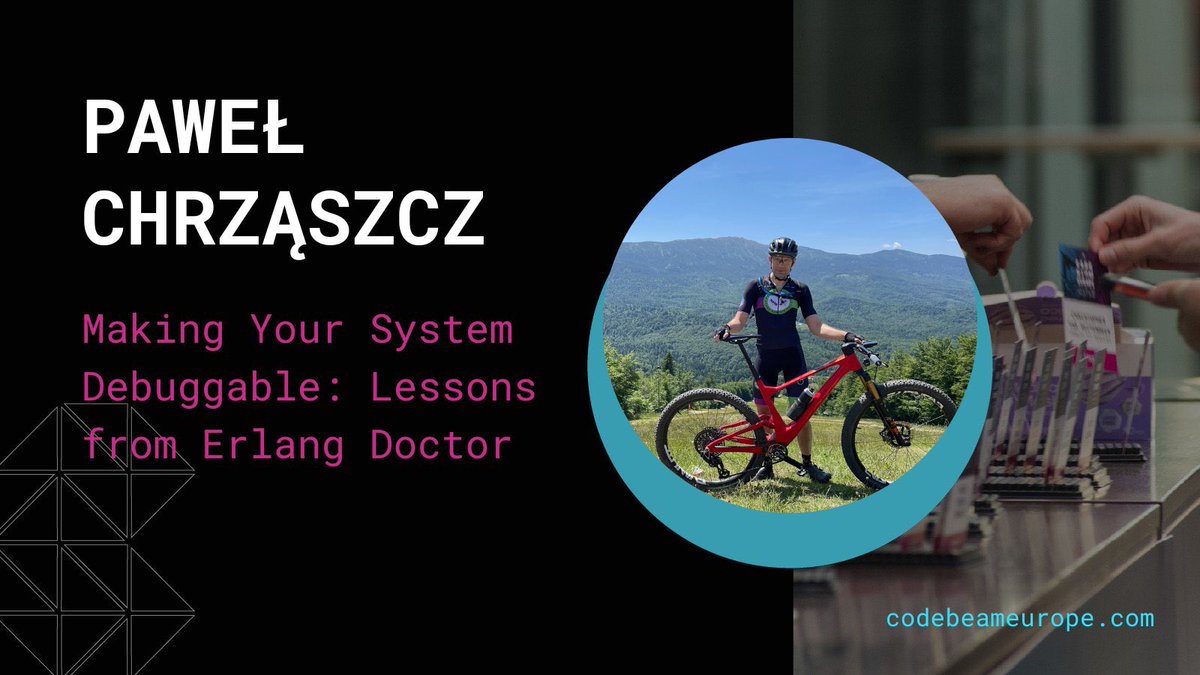 ErlangSolutions's tweet image. Day two of Code BEAM Europe is underway! 🇩🇪

Make sure you pop by our stand where you can:

🌐 Learn about the latest developments on the BEAM
💭 Book a free consultation slot to talk all things security or messaging
🏆 Win some prizes
🥠 And most importantly, discover your BEAM…