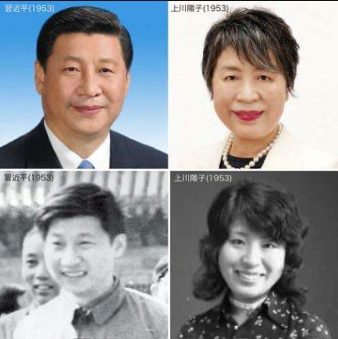 Q9984136812848's tweet image. また凄い情報が入って来たよ～！🤪
上川元法務大臣は何とあの習近平氏と
二卵性の双子だったということが明かされてしまったようなのであります～‼️☝️🚨🤪📣📣📣