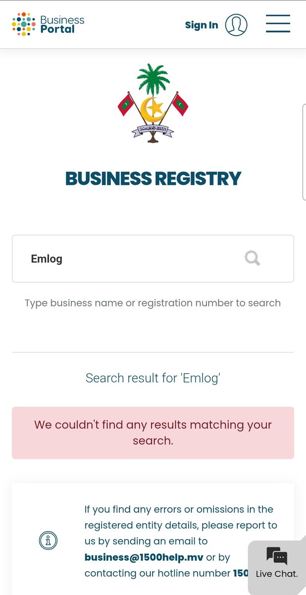 EMLOG Pvt Ltd.
The company Police signed with yesterday to build Maradhoo Police Station.

Go check the Business Registry.
It doesn’t exist.

So who are they signing with?
A ghost?
A friend’s pocket company?
Another silent payout?

This is how they move. Quiet paperwork. No