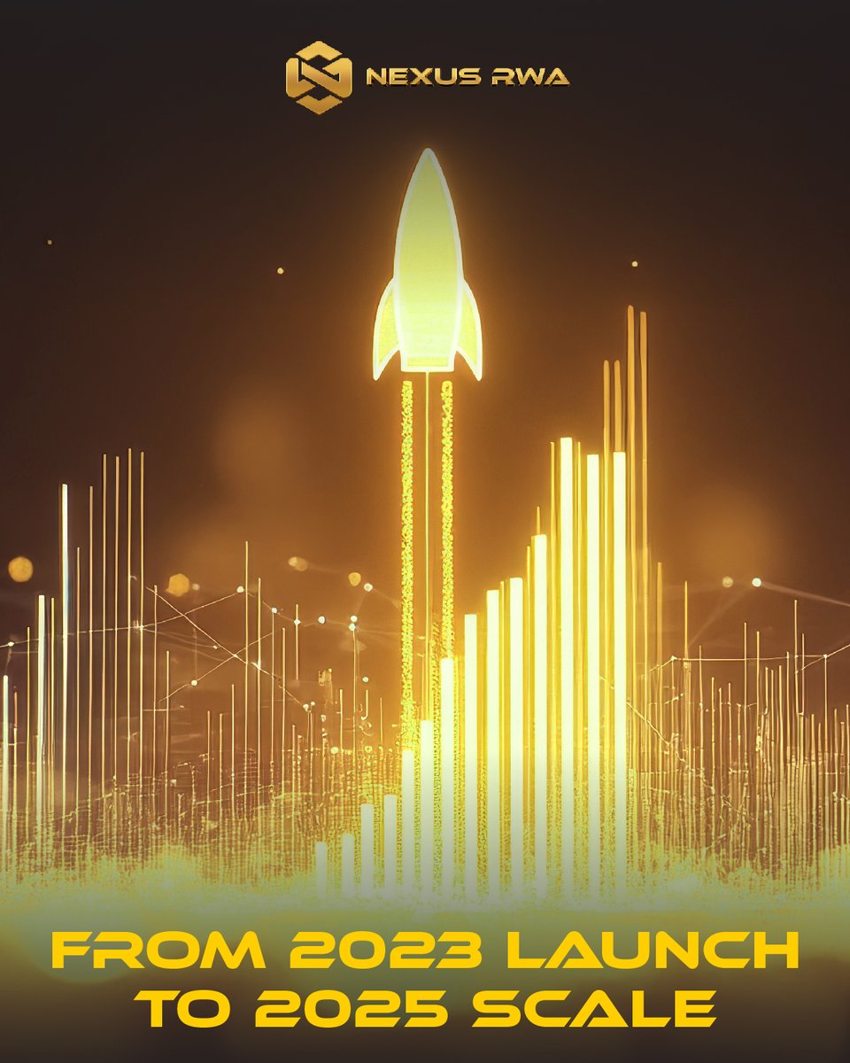 🌟 From 2023 Launch to 2025 Scale

Nexus RWA: Tokenized first RWAs in '23, DeFi integration '24, now Q1 2025 commodities marketplace incoming. 30% liquidity boost via new partnerships!

Join the journey: nexusrwa.io
#NexusRWA #ProjectUpdate #DeFiGrowth #CryptoRoadmap