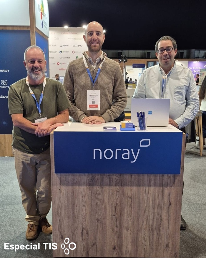 🔷Especial TIS | Entrevistas a los socios coexpositores🔷

🎙️Álvaro Muñoz, Director Comercial de Noray: “La #tecnología nos ayuda y nos potencia mucho, pero el contacto humano es insustituible”.

turistec.org/alvaro-munoz-d…

#congress #tourism #tech #innovation #TIS2025