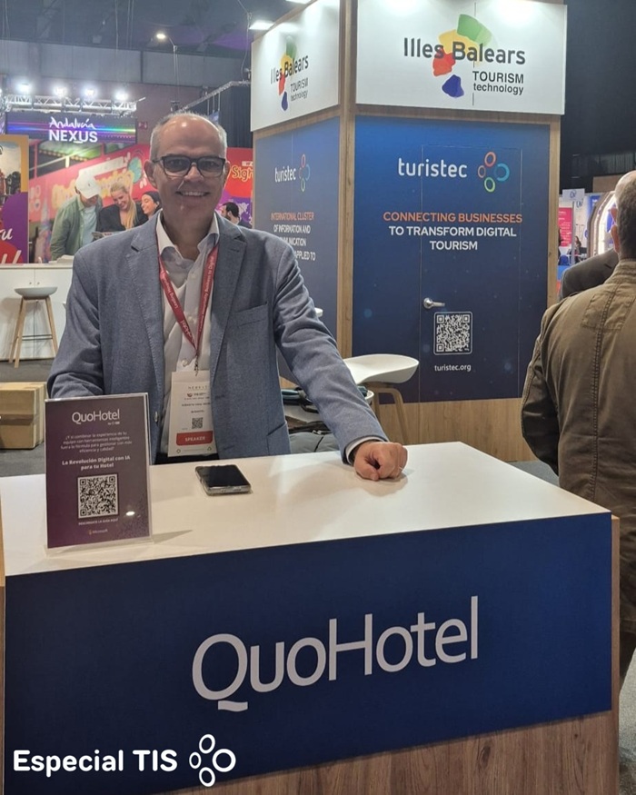 🔷Especial TIS | Entrevistas a los socios coexpositores🔷

🎙️Sebastiá Vidal, Director General Turismo en CEI Europe: “A final de año lanzamos los primeros agentes de #IA dentro de QuoHotel”.

turistec.org/sebastia-vidal…

#congress #tourism #tech #innovation #TIS2025