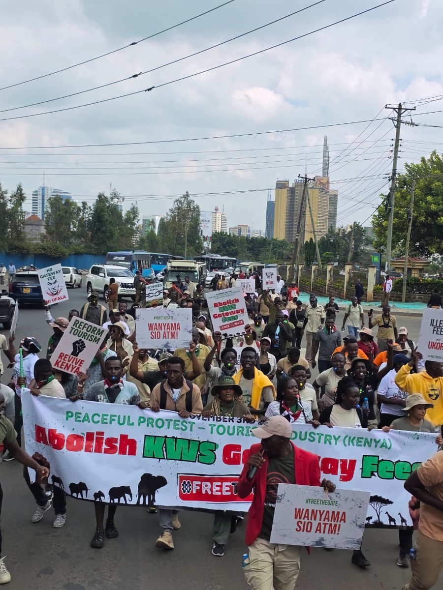 Tourists are not cash cows. They are guests. Treat them that way. #AbolishKWSGatewayFees #FreeTheGate