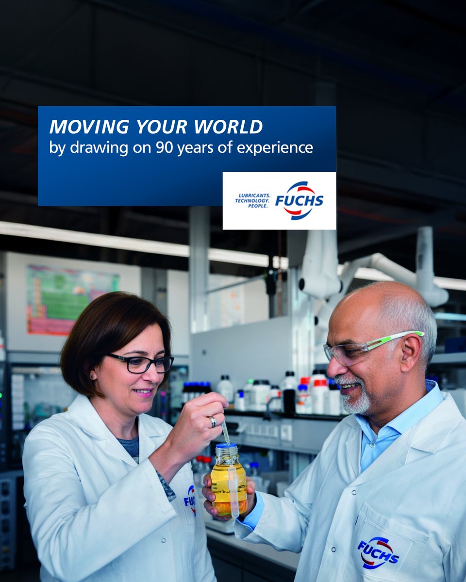 FuchsIndia's tweet image. At FUCHS India, we strive for perfection in every formulation and deliver reliability you can count on in every operation.

#fuchs #fuchsindia #movingyourworld #innovations #technology