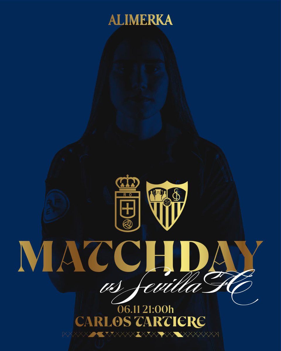 ⚔️ MATCHDAY ⚔️

🆚 <a href="/SevillaFC_Fem/">Sevilla FC Femenino</a> 
🕘 21:00 horas
🏟️ Carlos Tartiere
📺 <a href="/teledeporte/">Teledeporte</a> 
🆕 A por la Tercera Eliminatoria ⚽️

#CopadelaReinaIberdrola
#RealOviedoFemenino 🔵⚪️