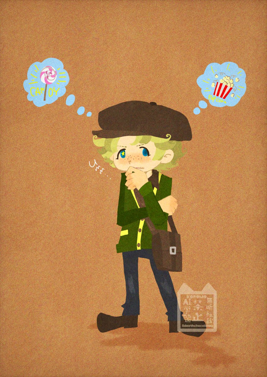 deathchocolatou's tweet image. 🤔
#ころものえほん