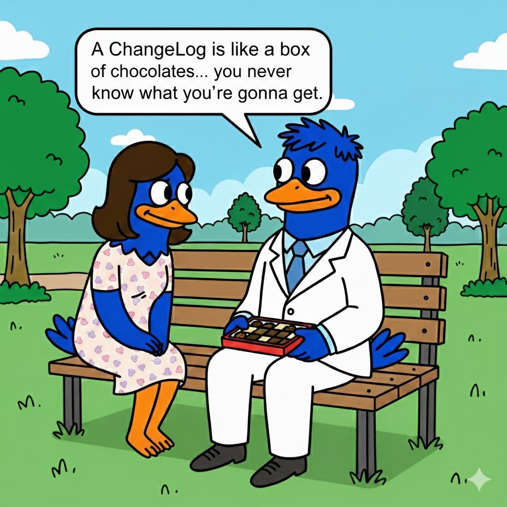 VisitFlocktopia's tweet photo. @FlockerzToken once said…
 “A Changelog is like a box of chocolates — you never know what you’re gonna get.” 😅🦩
Tomorrow’s the big one. Grab your chocolates and stay tuned 👀
#Flockerz #VoteToEarn #CryptoCommunity #MemeCoinEnergy #FlockTogether #ForrestGump #Changelog https://t.co/wBLr6WwZGK