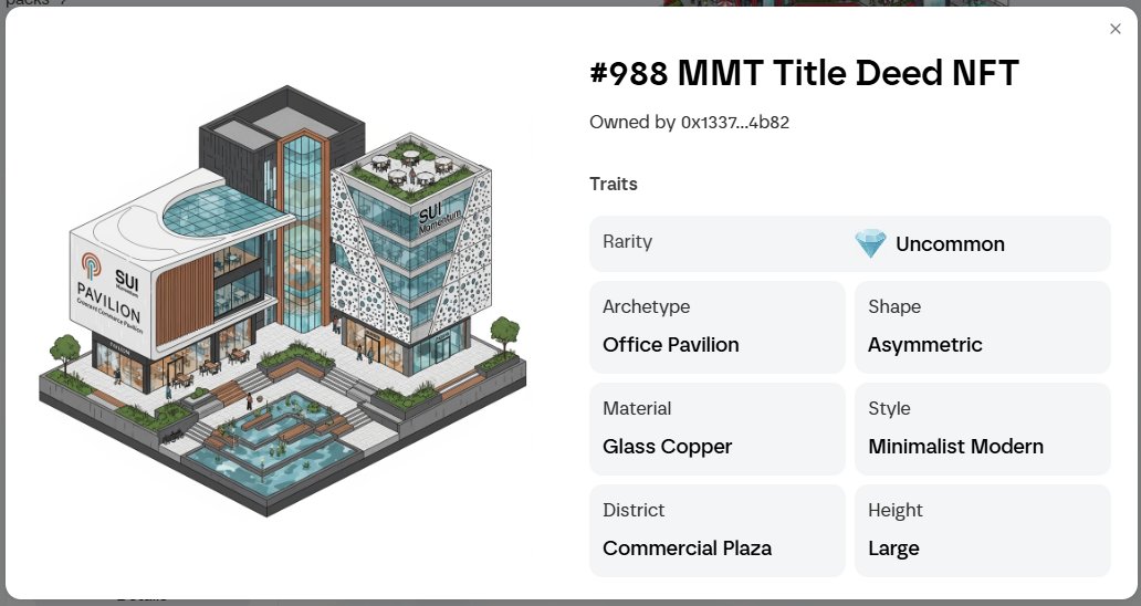 Just received my Title Deed from <a href="/MMTFinance/">MomentumⓂ️Ⓜ️T</a> — proof that I’m early and part of the movement.Check if yours has landed 👉 deed.mmt.finance