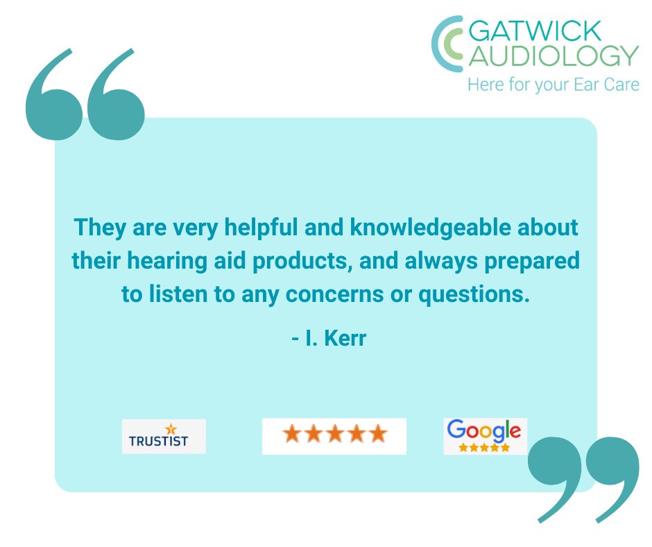We really do appreciate every review as it allows us to continue to improve our service to patients.

Contact us to book an appointment at hello@gatwickaudiology.co.uk or call 0333 011 7717.
#GatwickAudiology #patientfeedback
  <a href="/twitter/">Twitter</a>