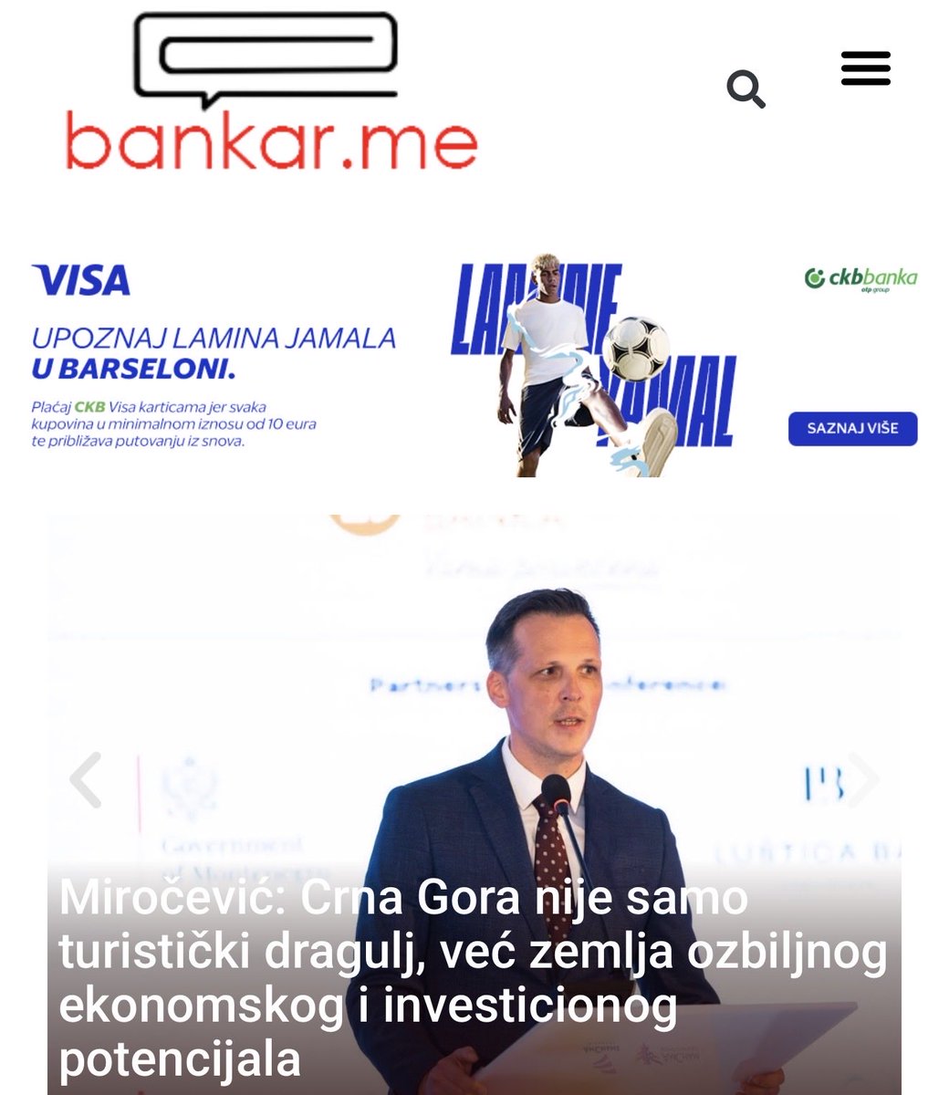 💬 U intervjuu za Bankar.me izvršni direktor Marko Miročević govori o značaju ACE 2025 Best Practice Sharing konferencije koja je okupila predstavnike najveće poslovne mreže u Evropi i otvorila nove mogućnosti za saradnju.

📖 Više na 👉 bankar.me/764265/