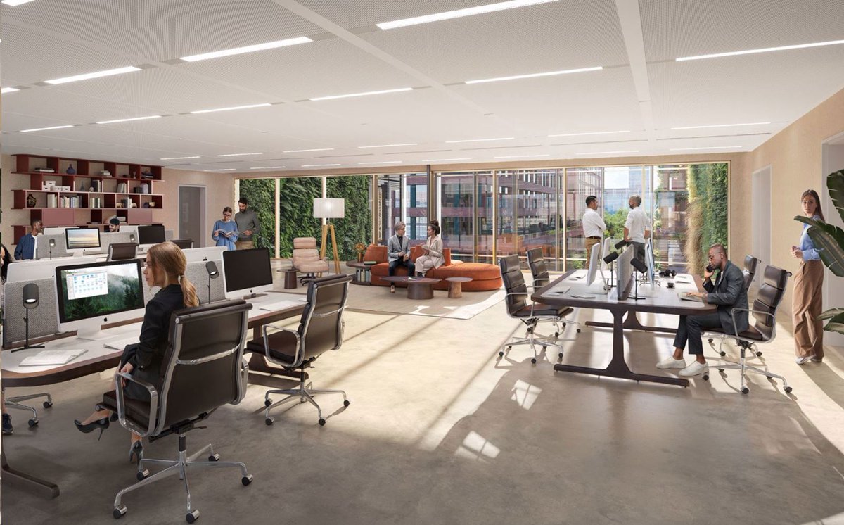 Edge_Workspaces's tweet image. Our plans for the new location in Eindhoven are still on the way!
🏢 But the office planning is already done. Do you want to know more? 
Contact us now to be among the first tenants of the building in Q3 2026!

#EDGEWorkspaces #WhereWellbeingWorks #Eindhoven #Offices