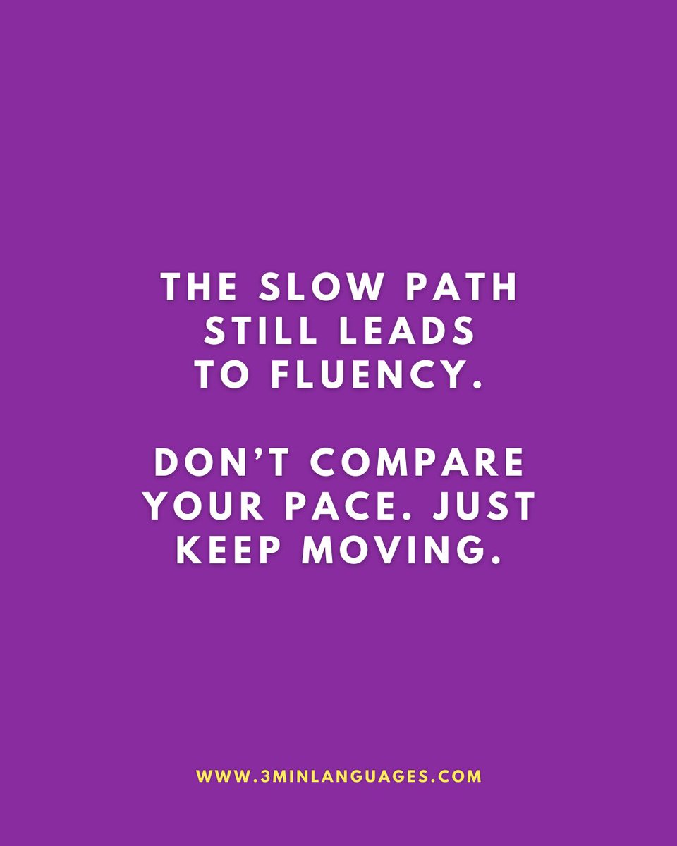 3MLanguages's tweet image. Perfect conditions won’t arrive. Start anyway.
 3 minutes is enough to begin.
 👉 Take the first step: 3minlanguages.com

#3MinuteLanguages #StudyIn3 #LanguageLearning #MicroLearning #Consistency #LearnFrench #LearnSpanish #LearnGerman #LearnItalian #LearnPortuguese