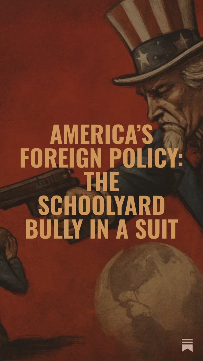 adamtabriz's tweet image. America’s foreign policy isn’t defending liberty—it’s bulldozing it. Ukraine, Gaza, and the Constitution are all collateral. Time to call out the deep state. #ForeignPolicy #UkraineWar #GazaCrisis #ConstitutionalCrisis #EndEndlessWars #DeepState 
open.substack.com/pub/globalaffa…