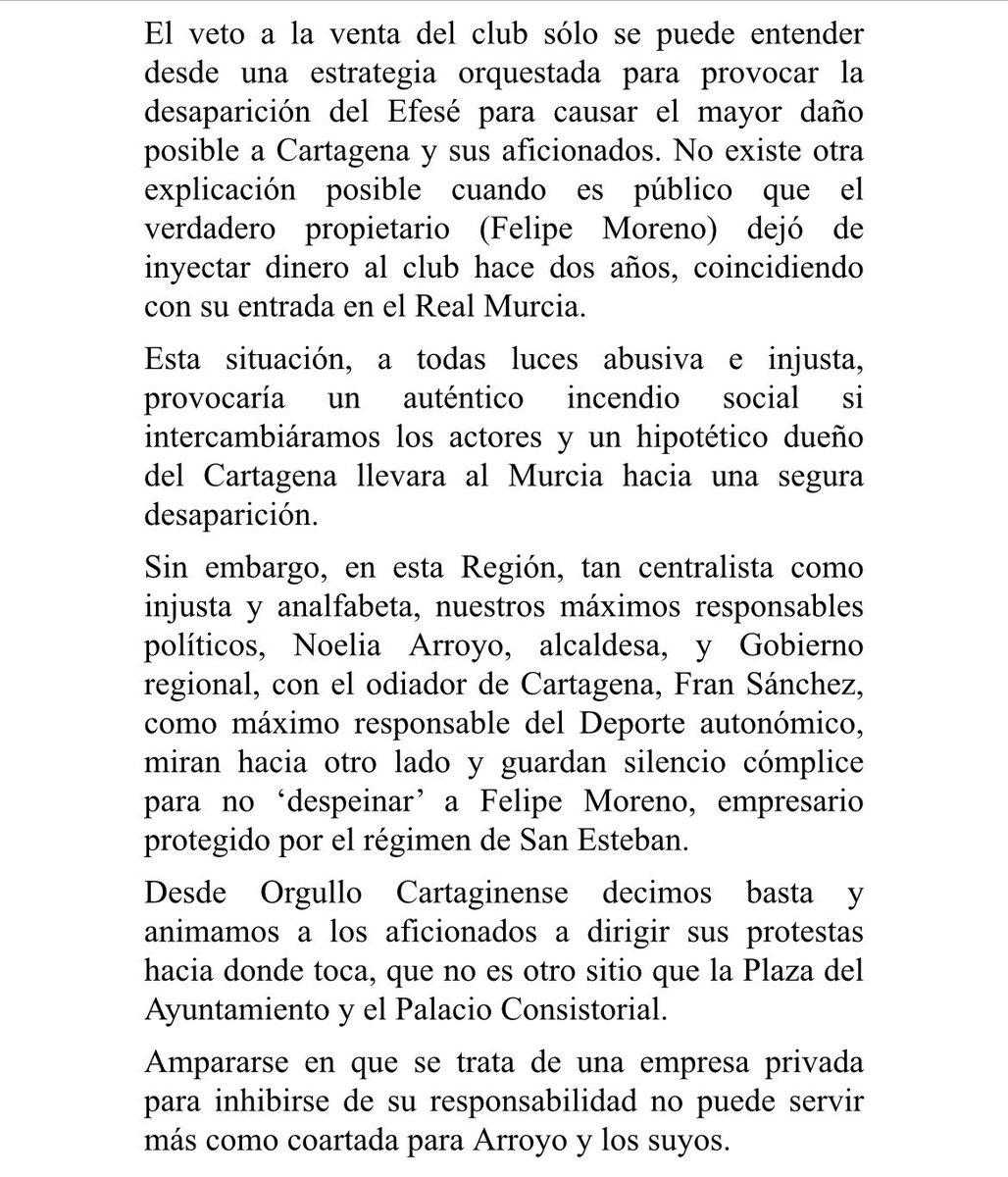 elmanuct's tweet photo. Comunicado Orgullo Cartaginense https://t.co/X59d4cxe7S