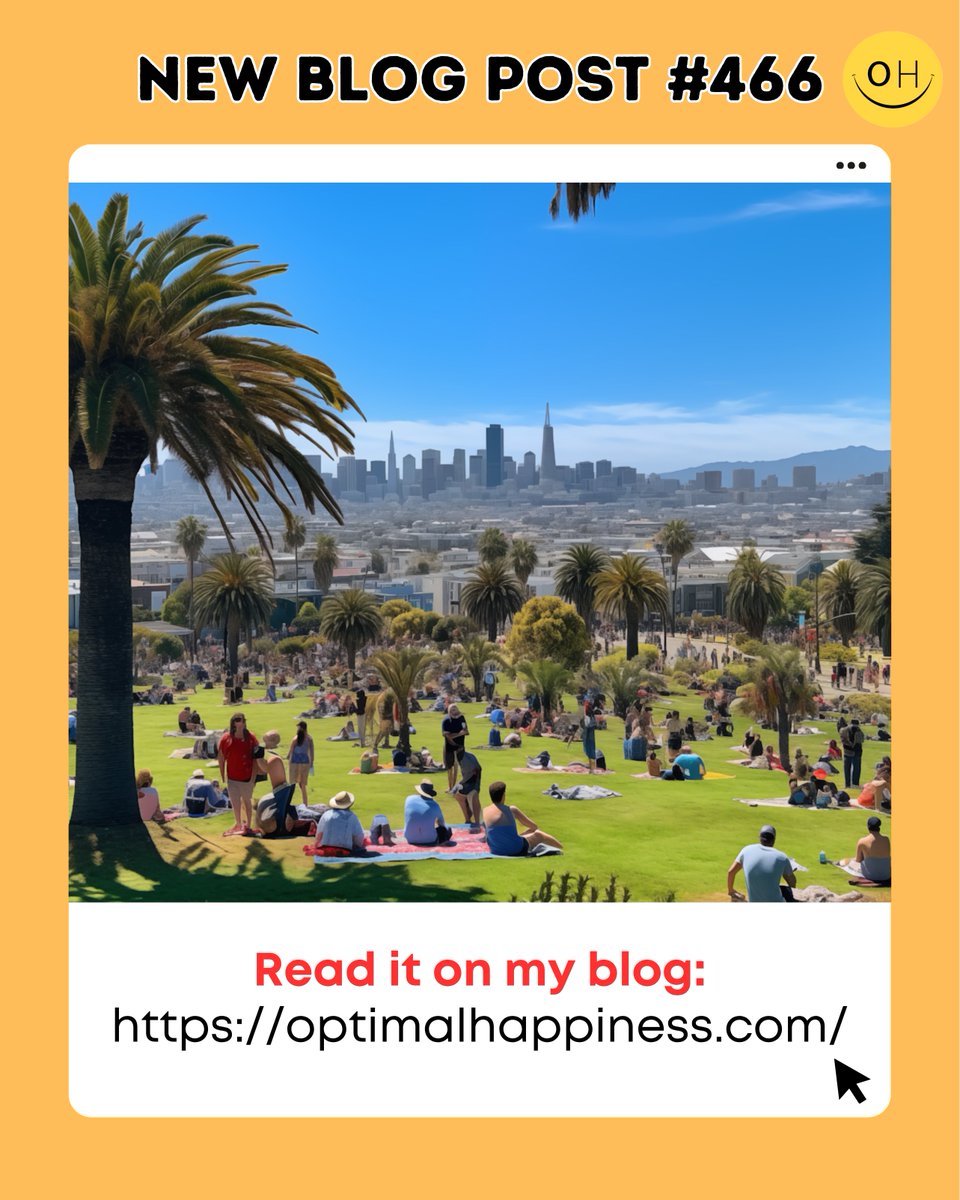 OptiHappiness's tweet photo. New blog post #466

The ultimate, optimal, or euphoric happiness is being connected to God (your God, whoever that may be), which is why happiness, spiritual utopia, and utopian religion should be our number one goal.

https://t.co/BYcKohdBHw https://t.co/KlUkbcjTOp