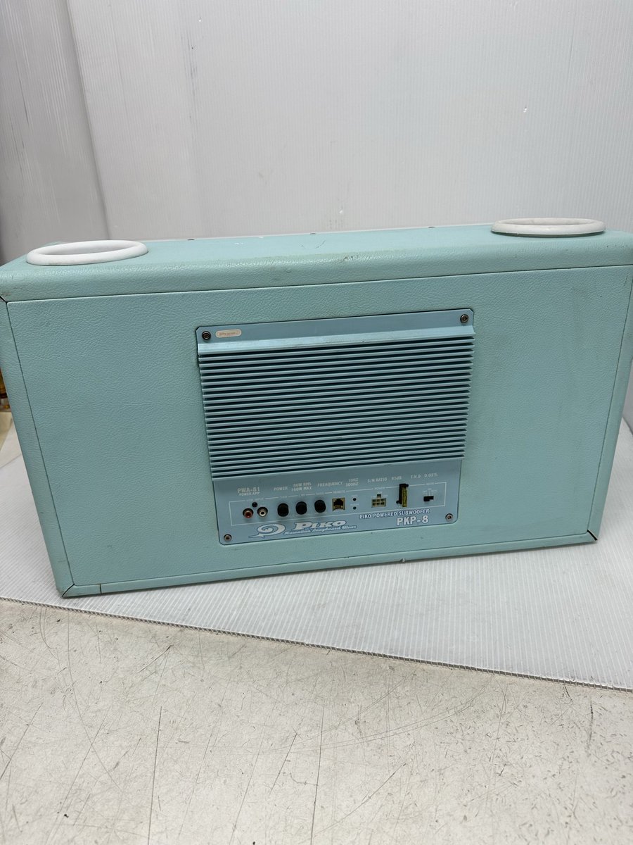 生産終了のレア物、PIKOのサブウーハー入荷しました! 動作確認 生産終了のレア物、PIKOのサブウーハー入荷しました! 動作確認