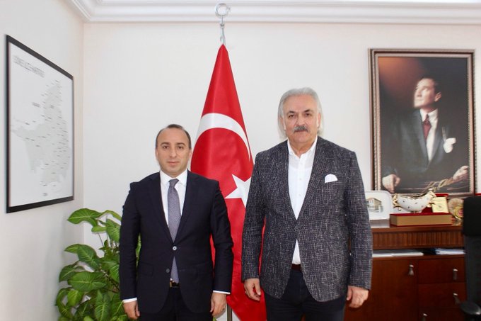 Çine Kaymakamı Ali Erdoğan’a Ziyaret