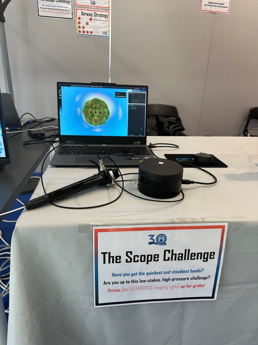 dasairway's tweet image. #WAMM2025 

Please visit DAS stall (107- immediately to the right before you enter the plenary room) to play some exciting airway games! 

You can also purchase DAS@30 theatre hats here.