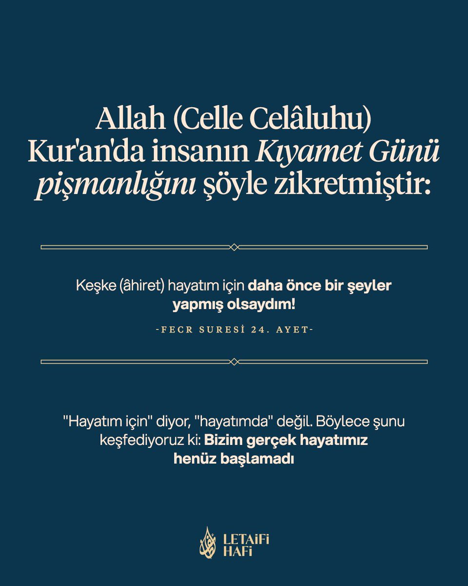 Gerçek hayatımız daha başlamadı…