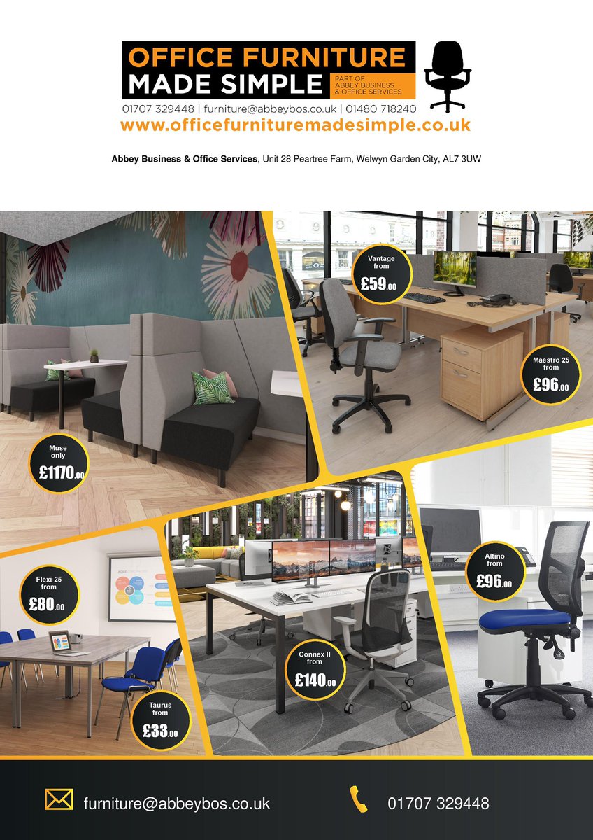 Office Furniture Made Simple tweet media