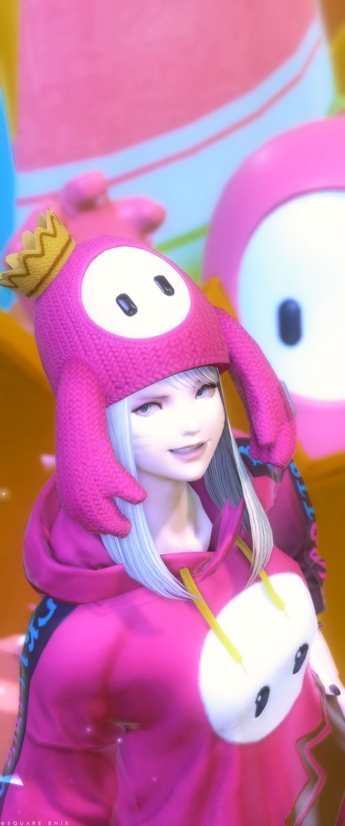 mikotea_ff14's tweet photo. Losing isn’t an option.

#FF14 #FallGuys https://t.co/viaMn454B9