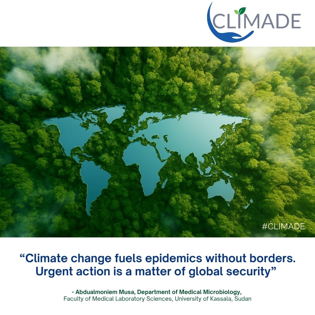 ceri_news's tweet image. ⏰ In just a few hours, we go live!
Every community deserves protection from preventable diseases.
But as the planet warms, outbreaks are accelerating.
Join the #CLIMADE #COP30 Report Launch today at 15:00 SAST (13:00 GMT) and be part of a movement turning science into action.
🎥…