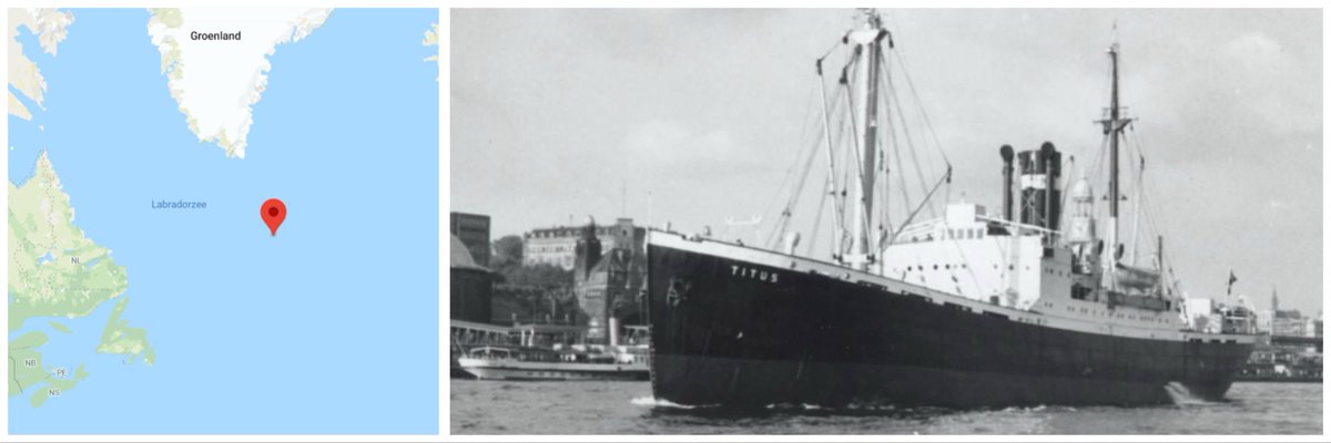 1939_1946WO2's tweet image. In 1942 voer de TITUS met konvooi SC-107 op de Atlantische Oceaan en werd plots reddingsschip in een zee vol vuur en torpedo’s. Tientallen levens werden gered. De bemanning bracht hoop waar wanhoop heerste. #Mpowered 
Ontdek onze expositie #VarenvoorVrijheid in  @KatwijksMuseum