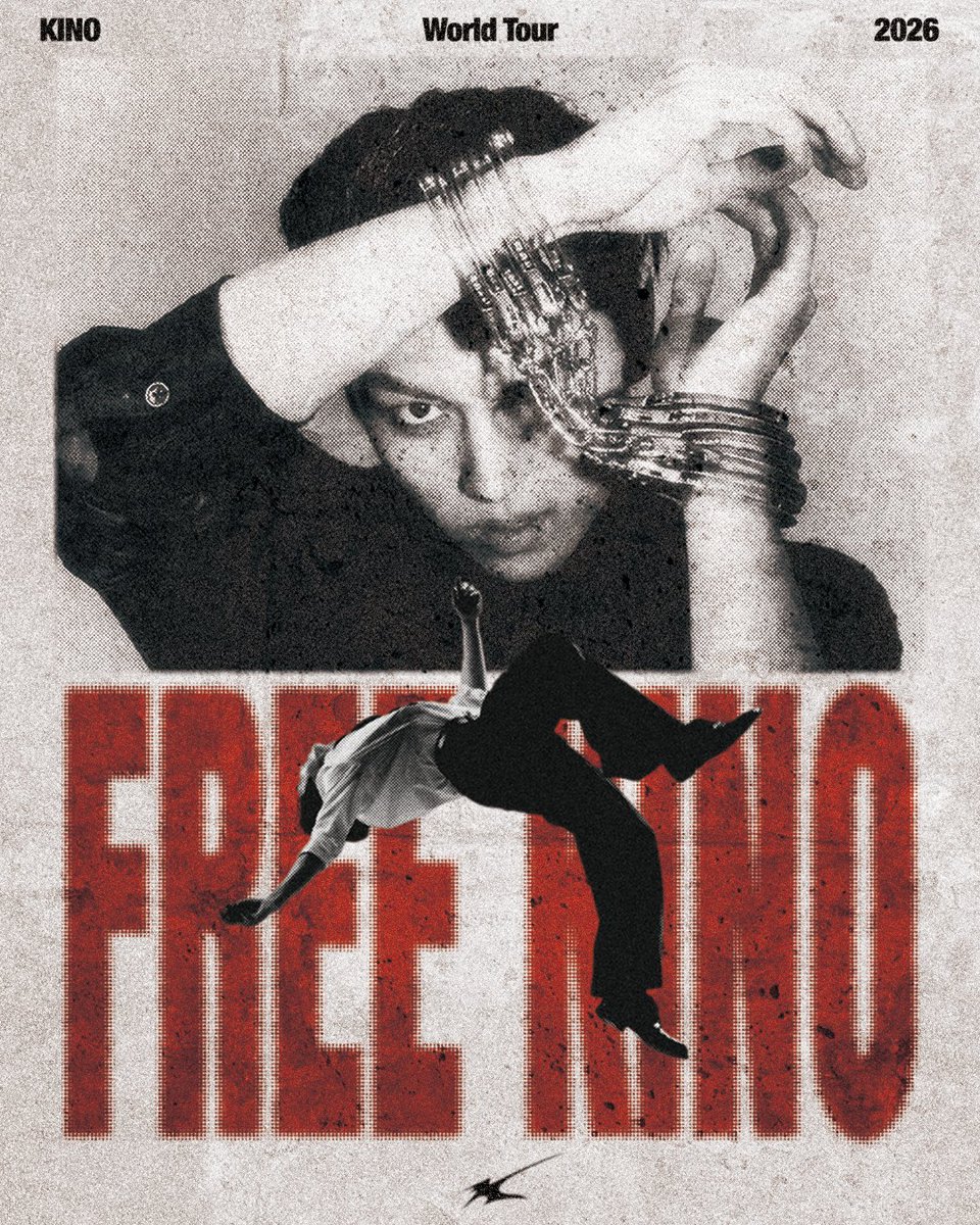 KINO 2026 World Tour <FREE KINO>
Where should we go? Comment below!😎

[Korea]
📍Seoul 2026.01.24

[Europe]
📍Frankfurt 2026.02.02
📍Berlin 2026.02.04
📍Paris 2026.02.06
📍London 2026.02.08

[Asia]
📍Tokyo 2026.03.07
📍Singapore 2026.03.26
📍Taipei 2026.03.28

[USA]
📍New York