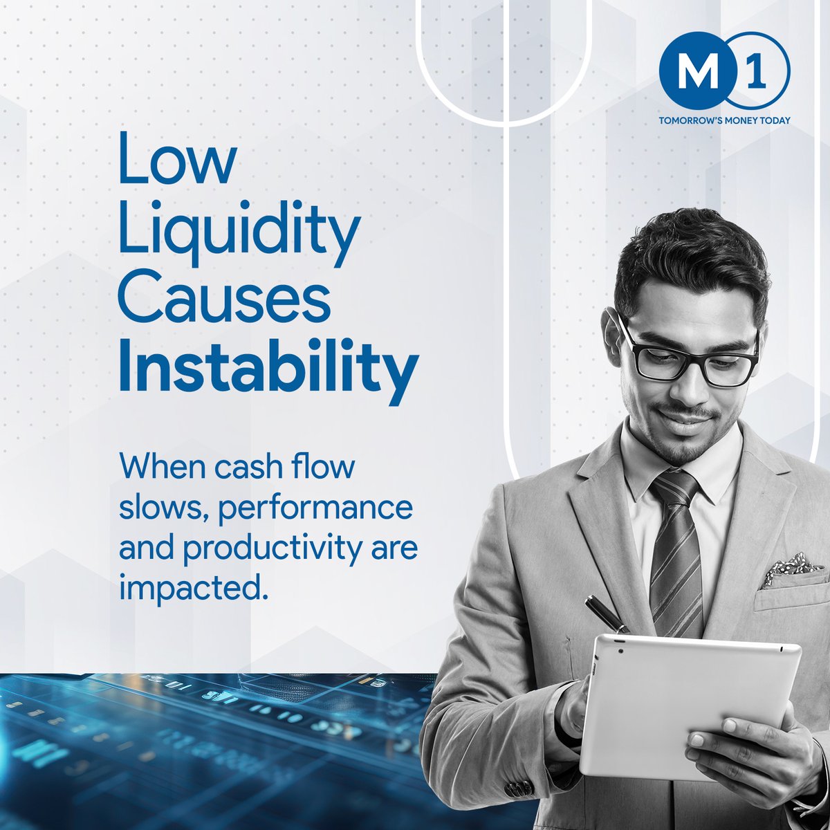 M1xchange's tweet image. Working capital drives every business — but delayed receivables can slow growth.
At #M1xchange, our RBI-licensed #TReDS platform helps businesses unlock early payments &amp;amp; maintain steady cash flow.
Visit m1xchange.com to access debt-free working capital. #MSMEFinance