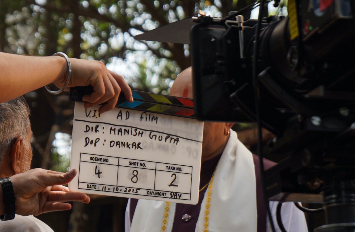 Ad Film shoot. 
 
Brand: VIP (Political party – RJD’s coalition partner in Bihar)
Director: Manish Gupta
Agency: R3 Media Creations P.L. 
Dur: 120 secs.