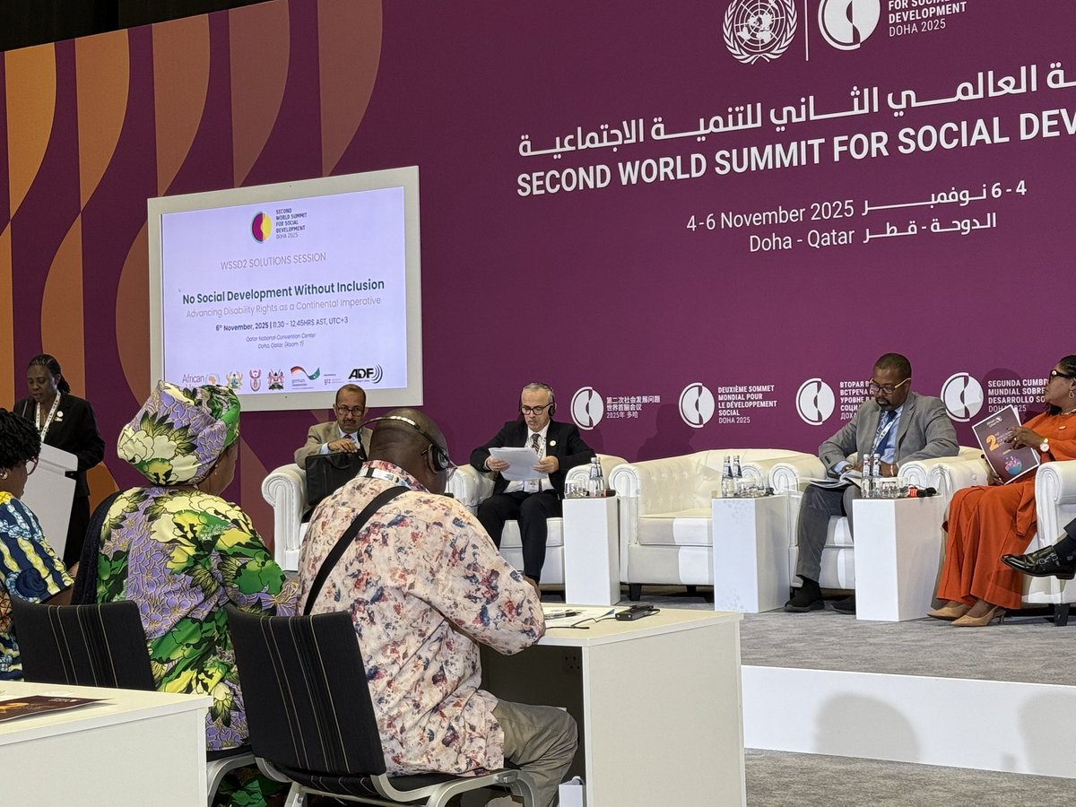 AgeingAcf's tweet photo. No social development without inclusion and it must measurable. 

#dohasummit #AWorldForAllAges https://t.co/Pn2HaVC1hb