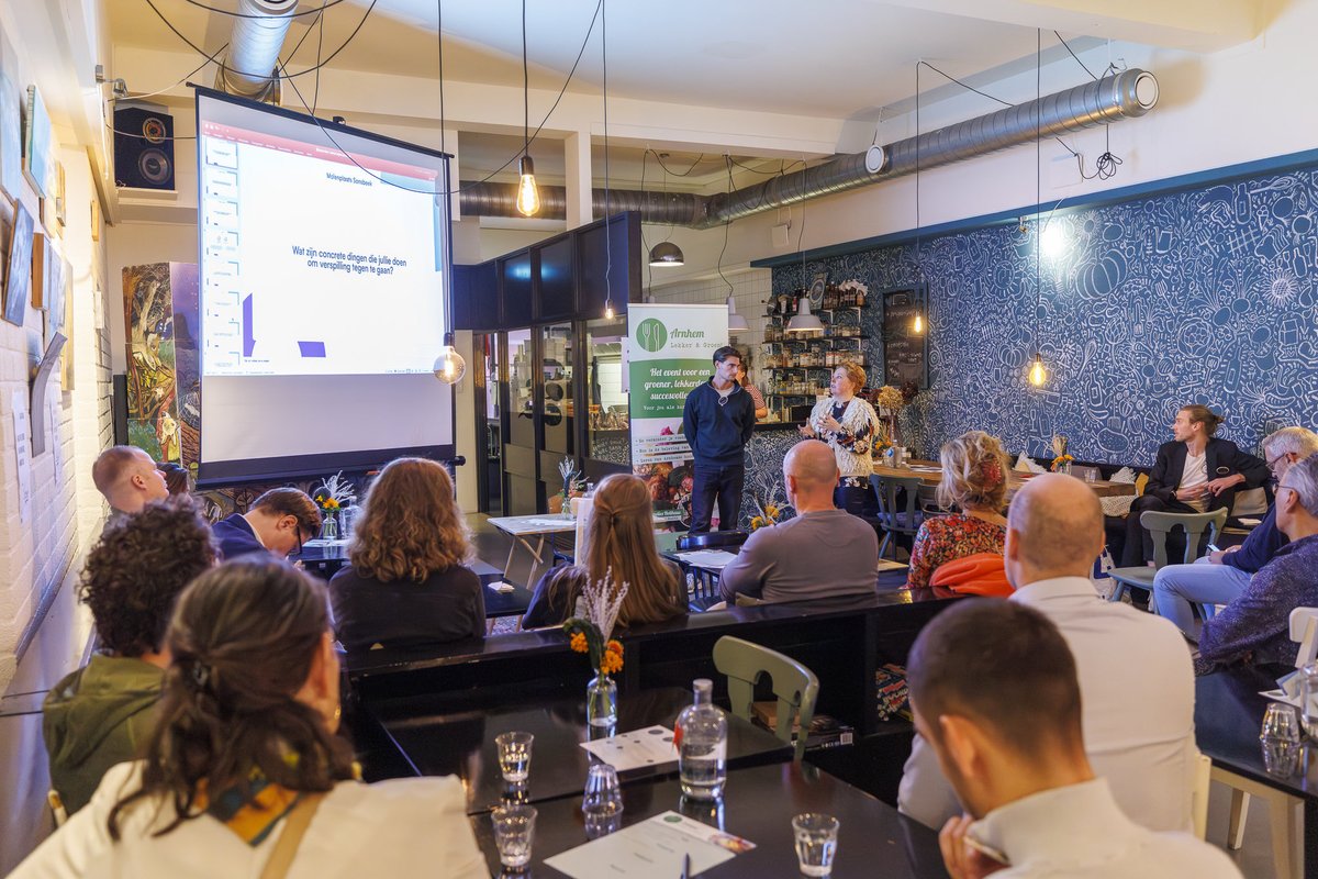 Samen richting een groenere horeca in Arnhem > puuruiteten.nl/arnhem-lekker-… #arnhemlekkerengroen