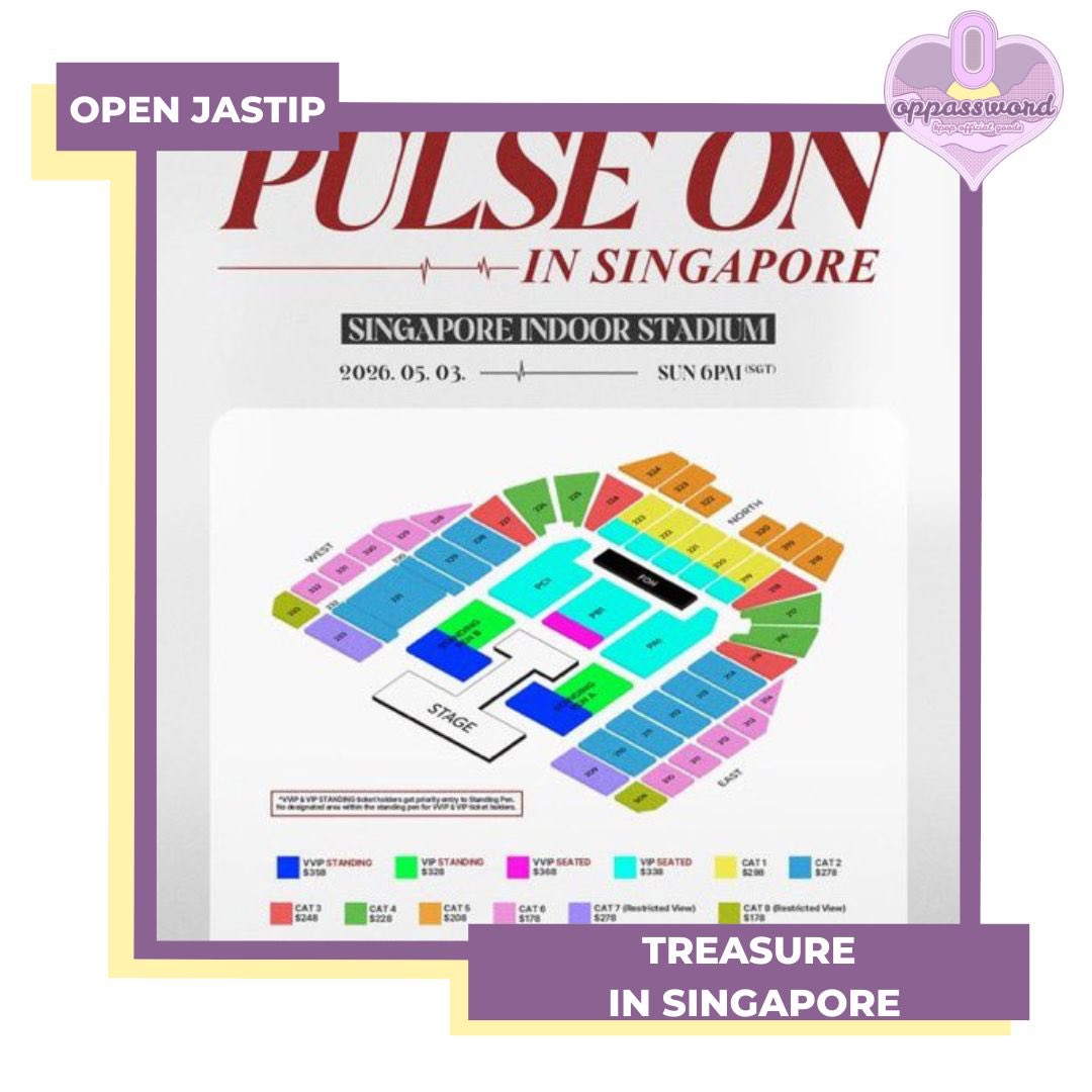 OPEN JASA WAR TREASURE - PULSE ON IN KUALA LUMPUR &amp; SINGAPORE

✅ FULLPAY
✅ Grup Chat
✅ Dapat eticket
✅ TRUSTED &amp; PENGALAMAN WAR LUAR NEGRI

📢 KINDLY READ LINK ON BIO FOR MORE INFO 📢
 
#TREASUREPULSEON #TREASURE #JASTIP #TIKET