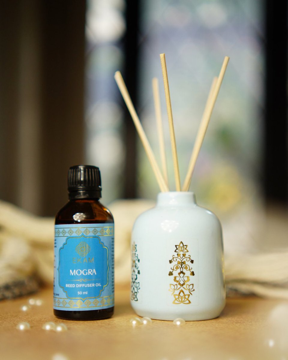 ekamonline's tweet image. If “peace” had a fragrance,
it would smell like now.

#FeelGoodWithEKAM #reeddiffuser
