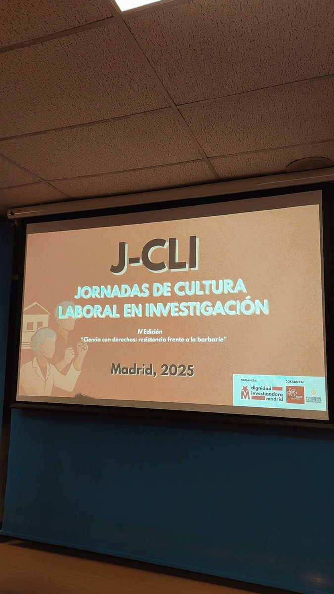 ¡Comienzan las Jornadas de Cultura Laboral en Investigación en Madrid!

#JCLIMadrid