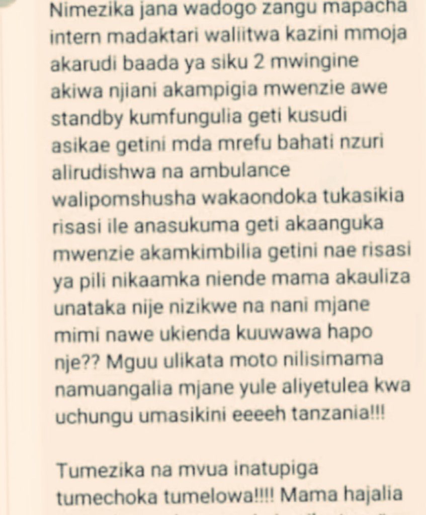 Hiki ndio kiwango cha USHETANI cha SAMIA SULUHU HASSAN..... !!!

Mama na mtoto wameshuhudia ndugu wakiuwawa mbele ya Macho yao...Damn !?!

💔💔💔💔💔💔💔💔😭😭😭😭😭

#UCHAFUZI2025 
#THEEVILINVEIL 
#SAMIAISNOTMYPRESIDENT