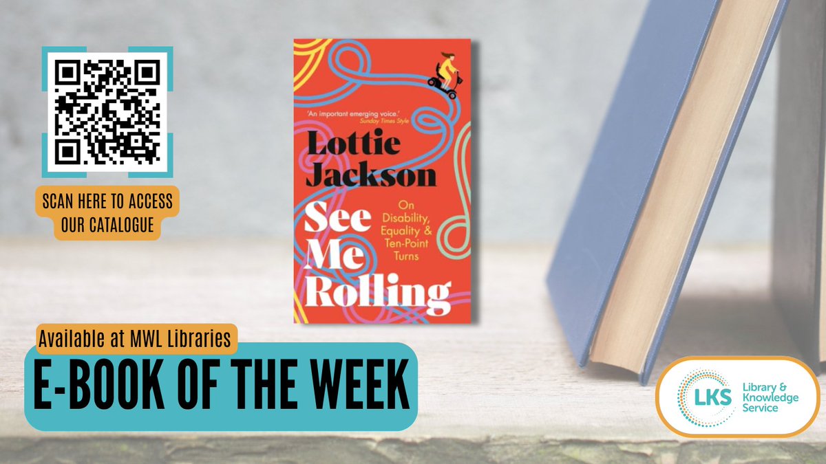 MWLNHSLibrary's tweet image. In this #BookOfTheWeek, Lottie Jackson reflects on her experiences of living with disability. Lottie captivatingly expresses the raw vulnerabilities, injustices &amp;amp; untold joys of disability.
Available at MWL Libraries: bit.ly/3LyqLMp
#DisabilityHistoryMonth #TeamMWL