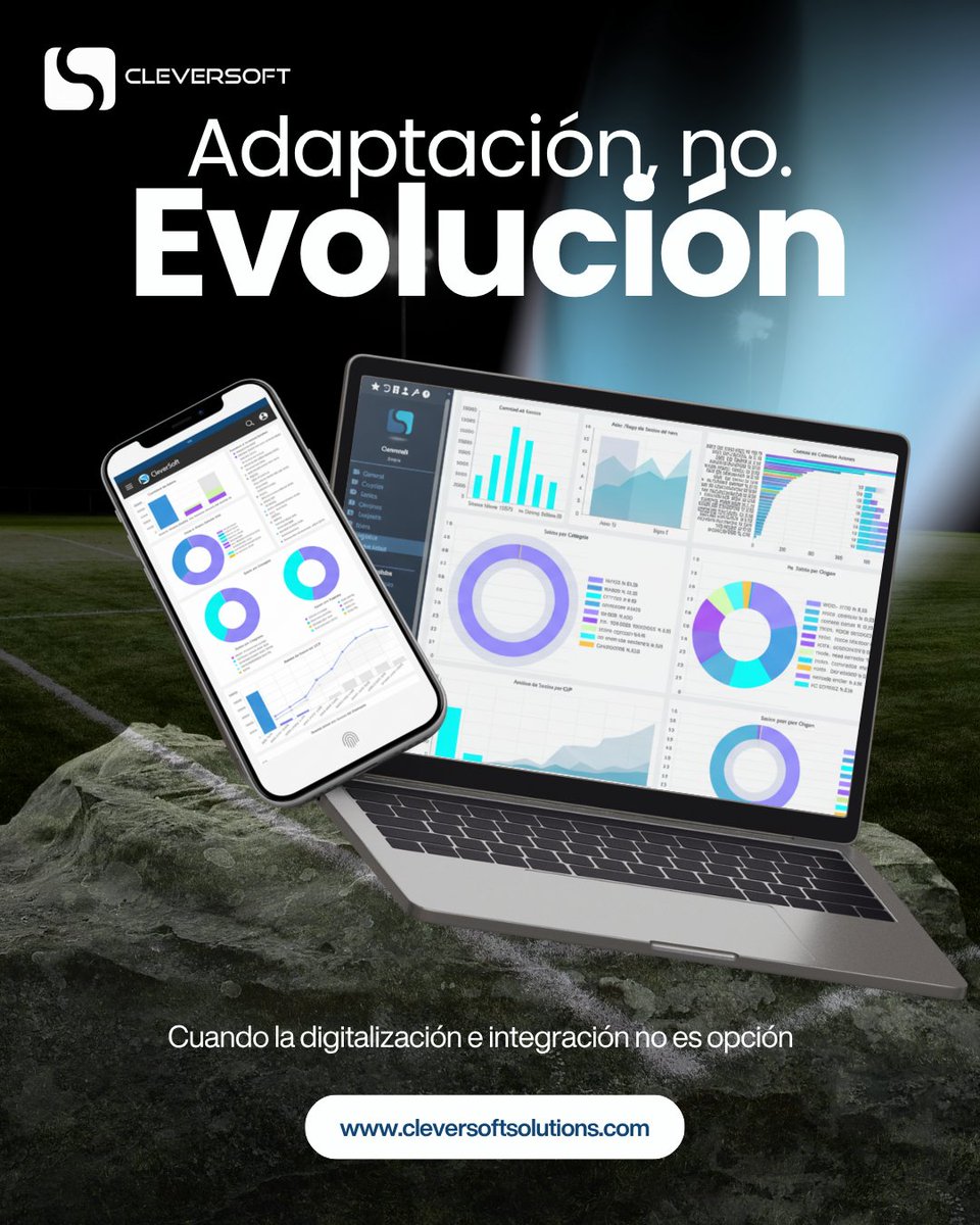 Clever_Soft's tweet photo. ⚽️La Evolución Digital con @cleversoft es integral. Si la gestión interna se atasca, el crecimiento se detiene.
Clubes lidian con procesos obsoletos: gestión de cobros lentos, datos de socios dispersos y nula conexión entre accesos y ventas.
 #Club #Tecnología #Gestión https://t.co/4Ms1x7PUGI