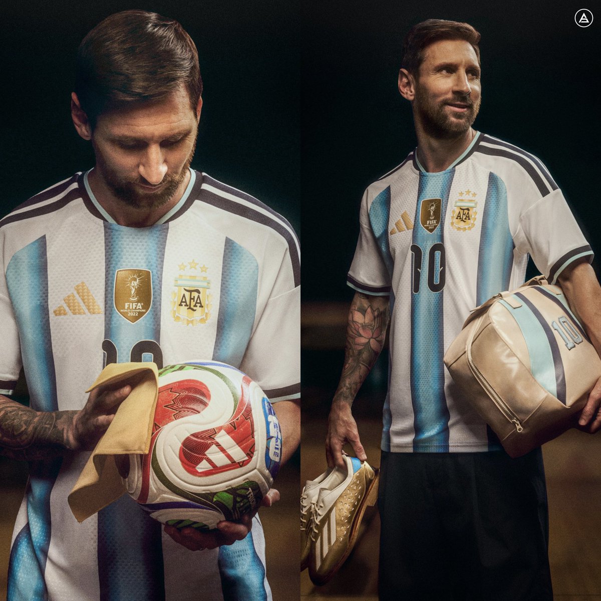 Vamos por el bicampeonato, Lionel.