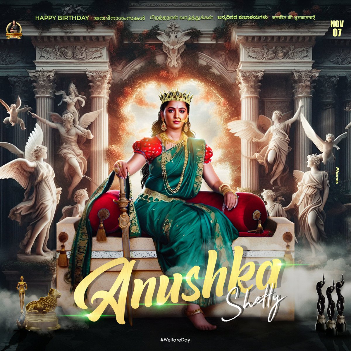 AnushkaFansKL's tweet photo. Happy Birthday @MsAnushkaShetty mam😍💕. 

Wishes from team #ASFK

#happybirthdayanushkashetty #anushkashettyfansclubkerala #anushkashetty 

@guna_trueblue @anushkashettyVS @AnushkaShettyTM @AnushkaShettyFP @Sweetyfans_Club @asopofficial https://t.co/5BK7CcrX3s