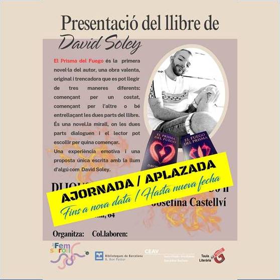 femsorollbp's tweet photo. PRESENTACIÓ AJORNADA / PRESENTACIÓN APLAZADA
Fins a nova data / Hasta nueva fecha https://t.co/XCq5bySCll