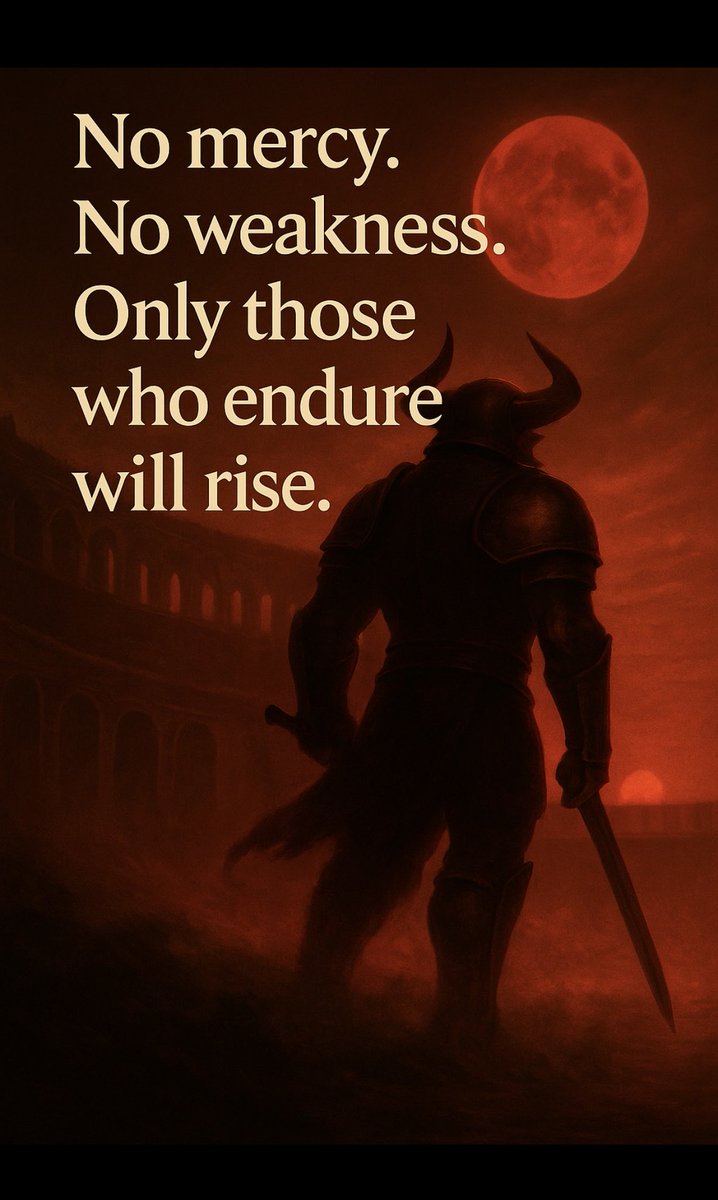 No mercy.
No weakness.
Only those who endure will rise.

#MAXIMUS #MXM #Solana #MemeSeason #Bullrun