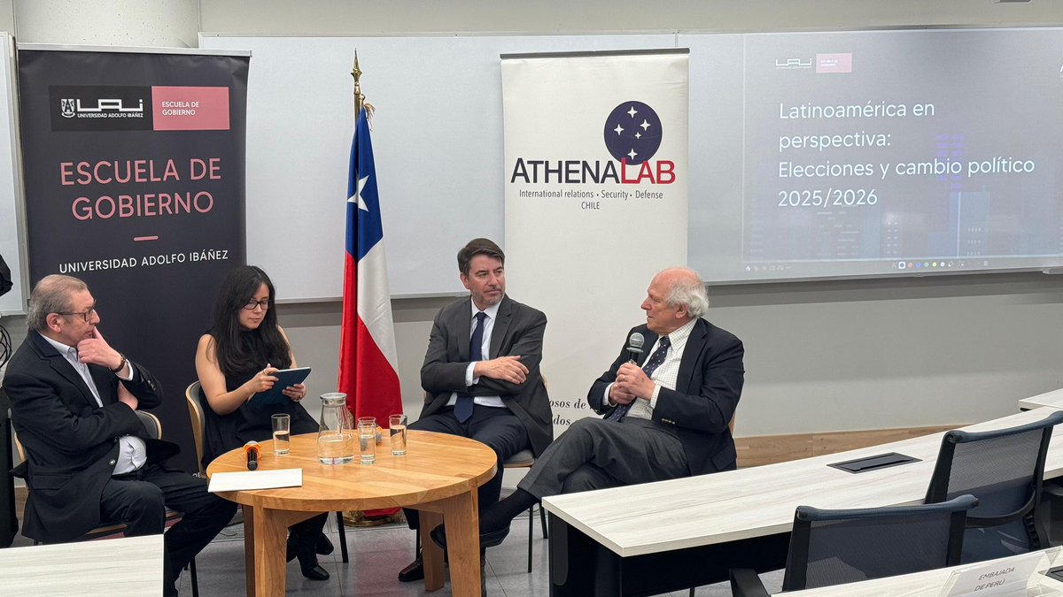 AthenaLabOrg's tweet image. AHORA 🔴 “Latinoamérica en perspectiva: elecciones y cambio político 2025/2026” junto a @GobiernoUAI