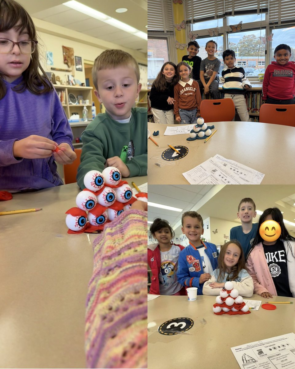HiawathaHuskies's tweet image. It has been an exciting last week of October in the Hiawatha Library with spooky-themed STEAM challenges.  Each grade got a unique challenge that exercised their engineering design process brains, problem solving skills and creativity! 
🐾Way to go Huskies!!!🐾