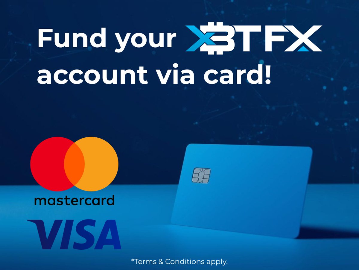 XBTFOREX's tweet photo. Trading in today's dynamic markets requires perfect timing. πβ‘
Stay on top of the markets - fund your #XBTFX account via card and never miss a trade! Simple, fast & secure. π³ β
Check it out here:
π https://t.co/X1Dy0LxjSu
*Terms & Conditions apply.
#CardDeposit #InstantTrading