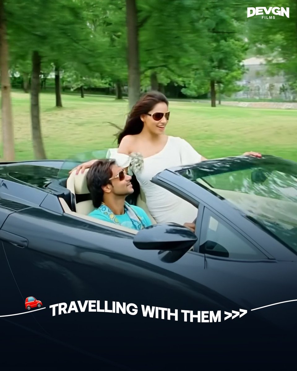 ADFFilms's tweet image. When Jubin Nautiyal said, &quot;Mera jo bhi safar hai, tere sang umra bhar hai &amp;lt;3&quot; we all felt it! 

Share with your travel partner ❤️

#DevgnFilms #AjayDevgn

[Ajay Devgn, Kareena Kapoor, Sonakshi Sinha, Abhishek Bachchan, Prachi Desai, Singham Returns, Son Of Sardaar, Bol